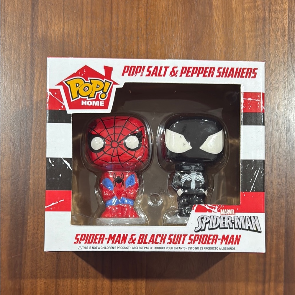 Marvel Pop! Spider-Man Salt and Pepper Set